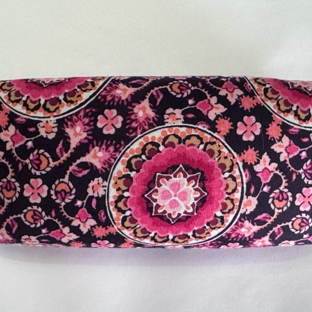 Vera Bradley Pink and Brown  Sunglasses Case/ Brand New